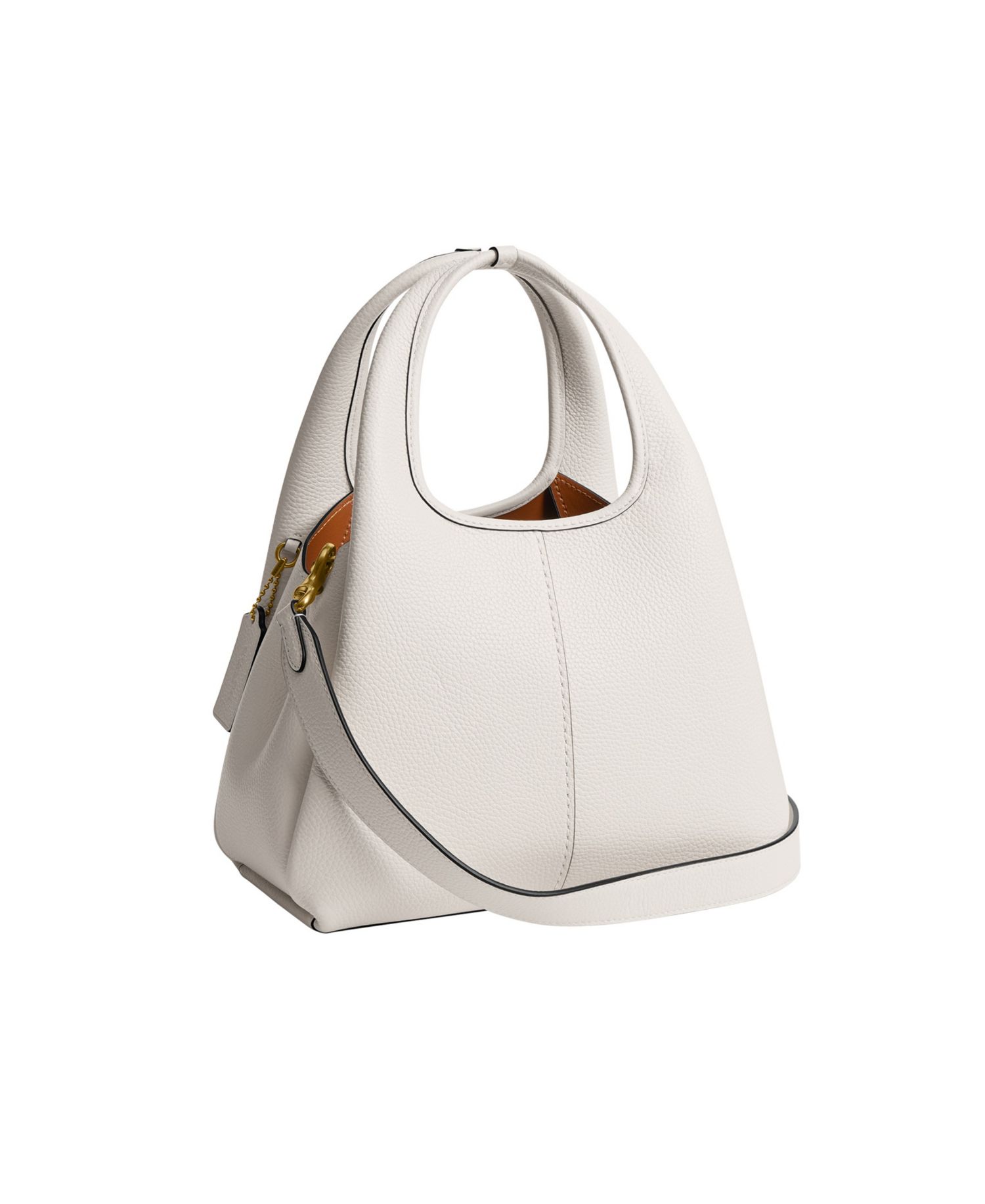 Lana Small Pebble Leather Shoulder Bag 23