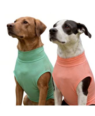 Aronkl Uv Protection Spf 30 Breathable Quick Dry Dog T Shirt - Peach mint