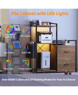 2 Drawer File Cabinet for Letter