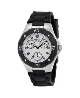 Women's 18787 Angel Quartz Chronograph Silver Dial Watch