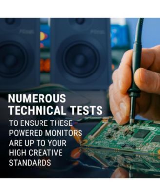 GX-10DB-WH 2-Way Speaker Pair with Built-In Amplifier (2025)