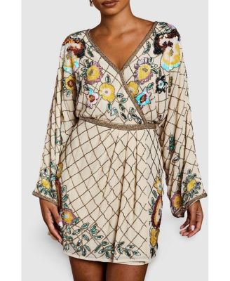 Women's Embellished Mini Dress