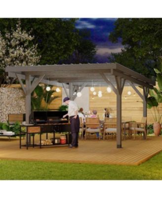 Wooden Gazebo Pavilion Carport