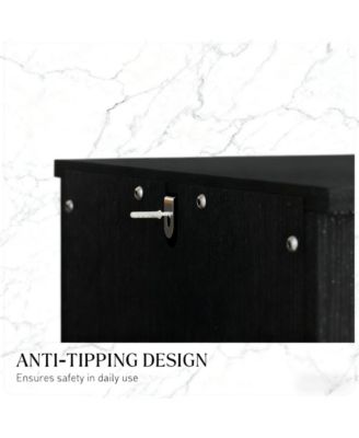 3 Drawer File Cabinet with Silent Slides, Farmhouse Vertical Filing Cabinet for A4/Letter Size, Printer Stand with Storage for Home Office