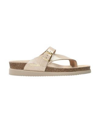 Women's Helen Metallics Sand Havana Leather Sandal