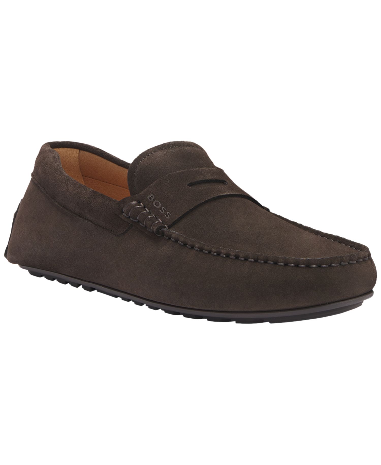 Men's Noel Suede Penny Slip-On Loafers