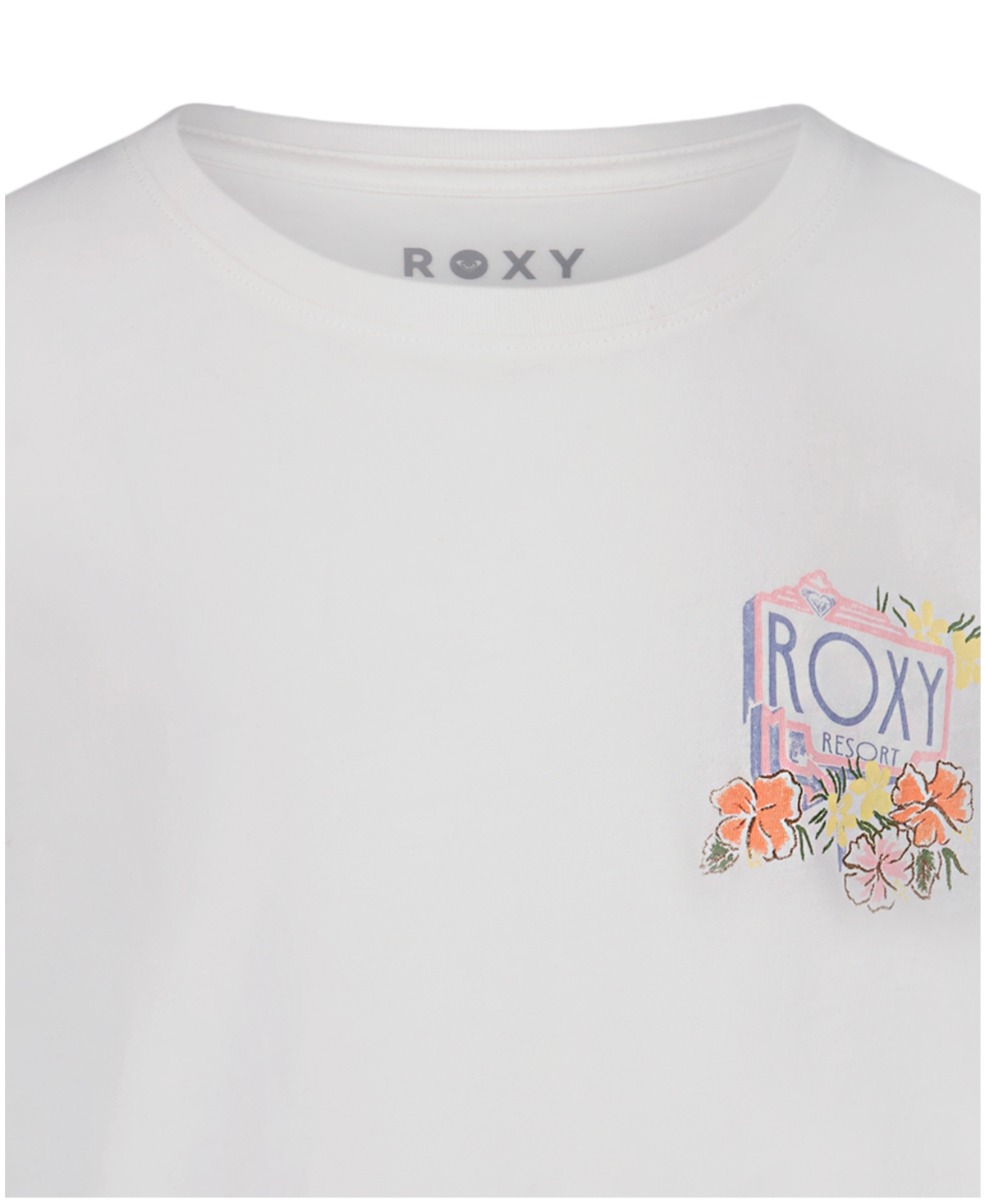Roxy Girls' 7-16 Short-Sleeve Crewneck T-Shirt