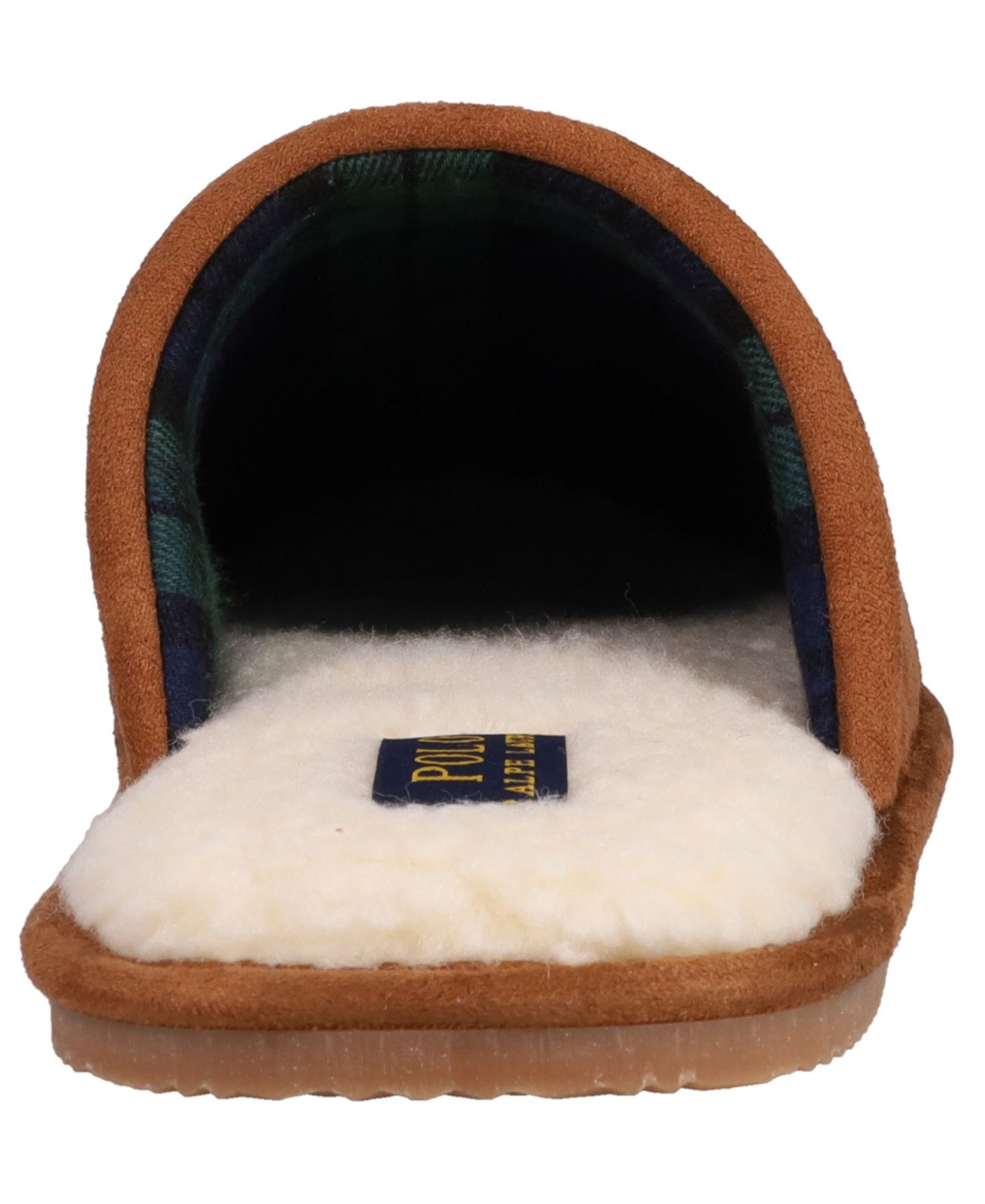 Мужские тапочки Polo Ralph Lauren Klarence Snuff Micro Scuff Slippers, цвет: Кремовый — фото 3