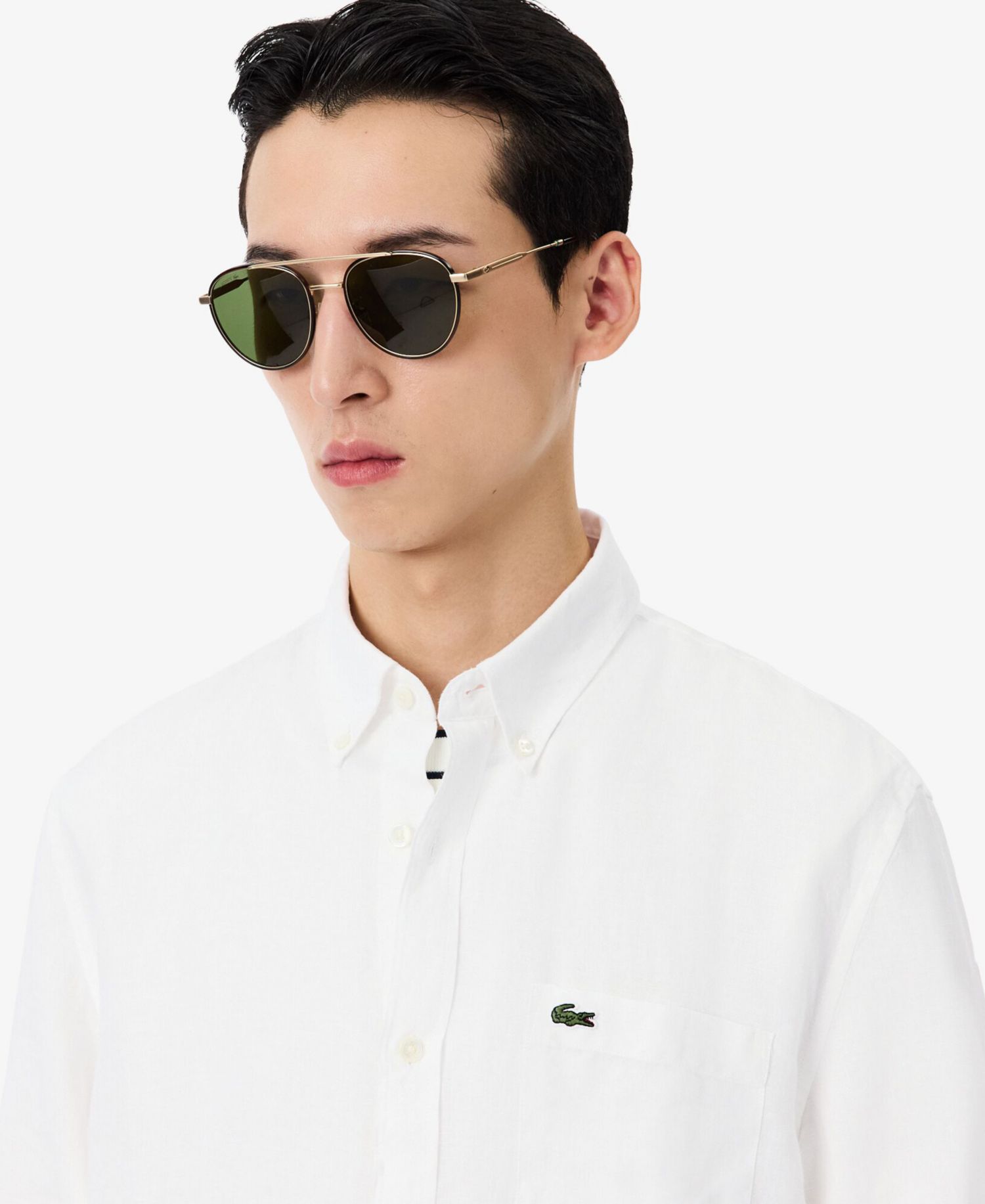 Men's Regular-Fit Long-Sleeve Linen Shirt