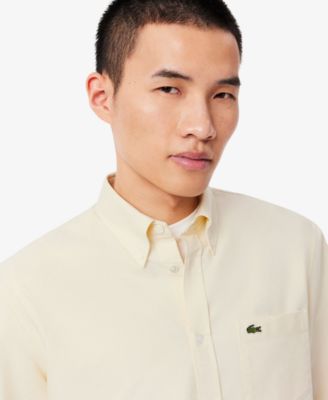 Men's Woven Long-Sleeve Button-Down Oxford Shirt