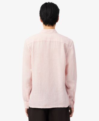 Men's Regular-Fit Striped Long-Sleeve Shirt