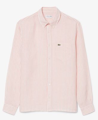 Men's Regular-Fit Striped Long-Sleeve Shirt