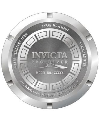 Men's 13995 Pro Diver Quartz Sunray Dial Watch