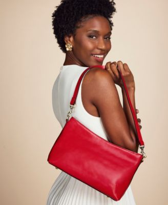 Betta Medium Leather Crossbody Shoulder Bag