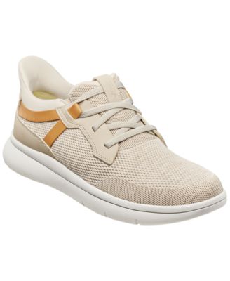 Men's Fleet Knit Elastic Lace Slip-On Sneakers