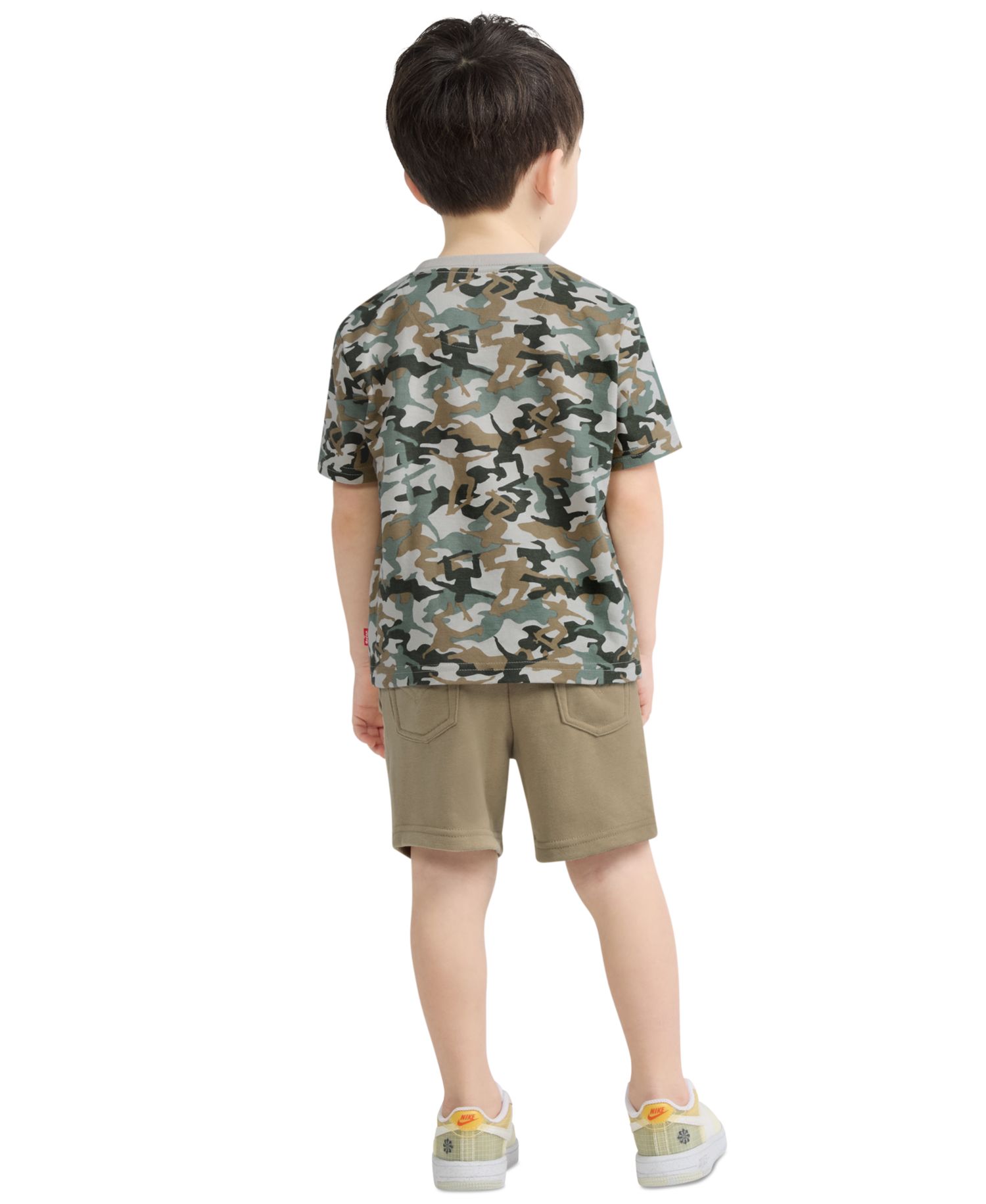 Boys' 2T-7 Graphic T-Shirt and Elastic Shorts, 2-Piece Set