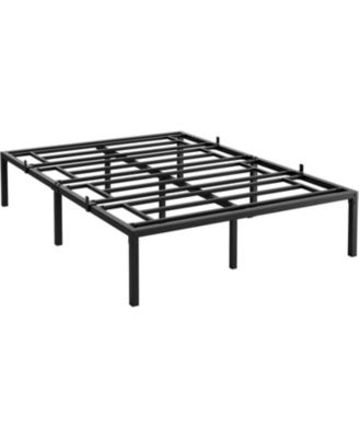 Queen Metal Platform Bed Frame Heavy Duty Steel Slat Support No Box Spring Storage Noise Free Easy Assembly