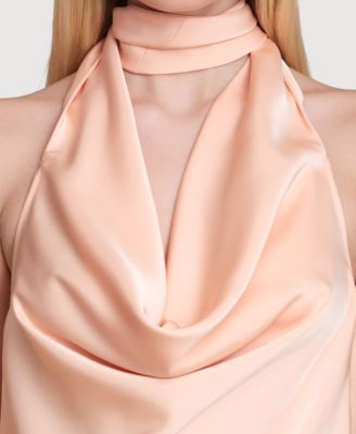 Women's Long Tie Halter Top