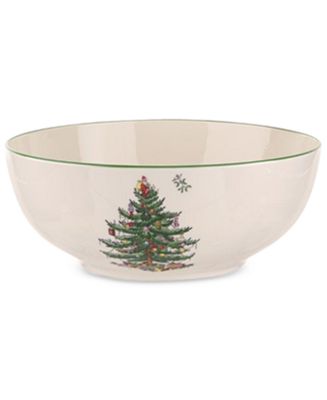 Spode Christmas Tree Round Bowl - Fine China - Macy's