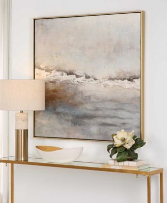 Storm Clouds Hand Painted Canvas