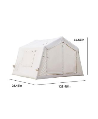 Inflatable Camping Tent 4-6 Person, Easy Setup, 8.2'x10.5