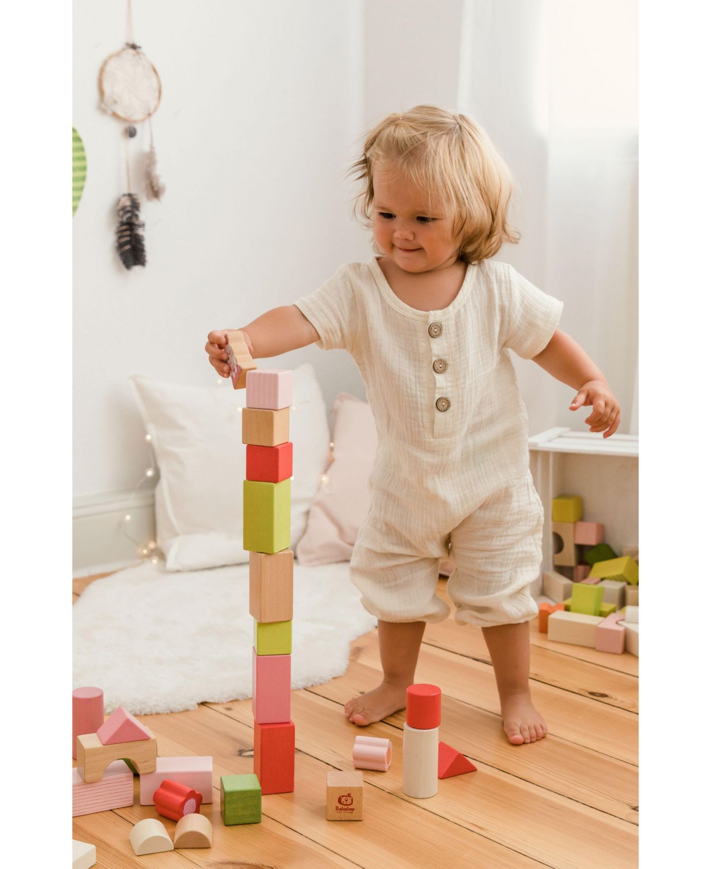 Детские конструкторы Bababoo and friends Pippa Bunny Babablocks Building Blocks — фото 3