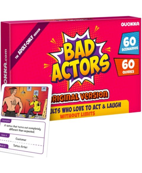 Детские карточные игры Quokka Drama Mayhem 120 Count Card Game, Ages 14+, цвет: Adult