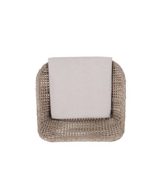 Streamdale Wicker Barstools with Metal Hairpin Legs and Cushions (Set of 2