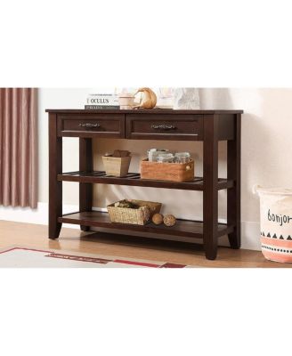 Mid-Century Style Sideboard Buffet with Large Storage Space