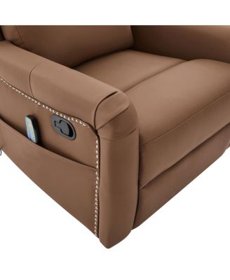Streamdale Modern Massage Recliner Chair with Heating and Storage