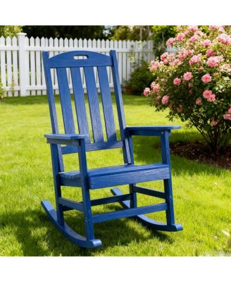 rocking chair for all seasons, sturdy HIPS, stainless steel