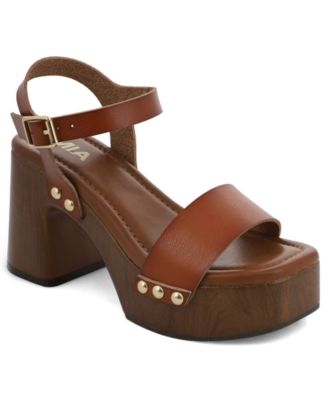 Women's Electrah Flared Block Heel Platform Sandals