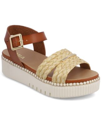 Women's Jacklyn Ankle Strap Flatform Casual Sandals