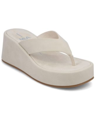 Women's Niccola Platform Wedge Thong Sandals