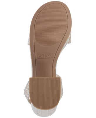 Women's Renee Raffia Block Heel Platform Sandals