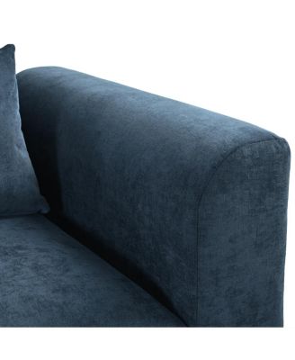 U-shaped Modular Corner Sofa with Two Ottomans