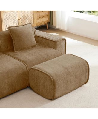 Premium Velvet Modular Sectional Sofa - Unmatched Comfort & Easy Setup