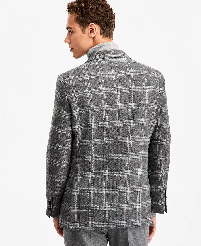 Men's Modern-Fit Tweed Patterned Sport Coat - thumbnail 7