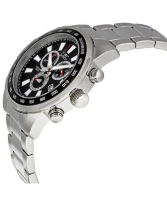 Men's 1555 Specialty Quartz Chronograph Black Dial Watch