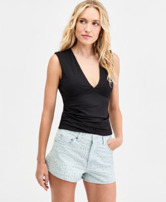 Women's Second Skin Sleeveless V-Neck Top