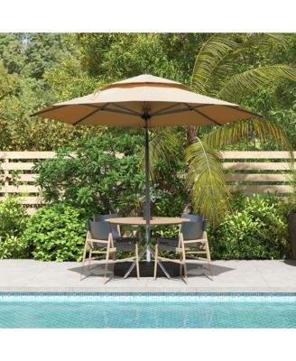 Round Cantilever Umbrella with Center Pole
