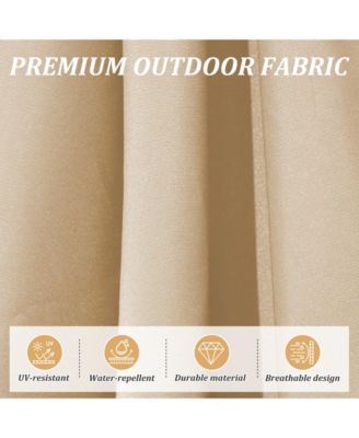 Round Cantilever Umbrella with Center Pole