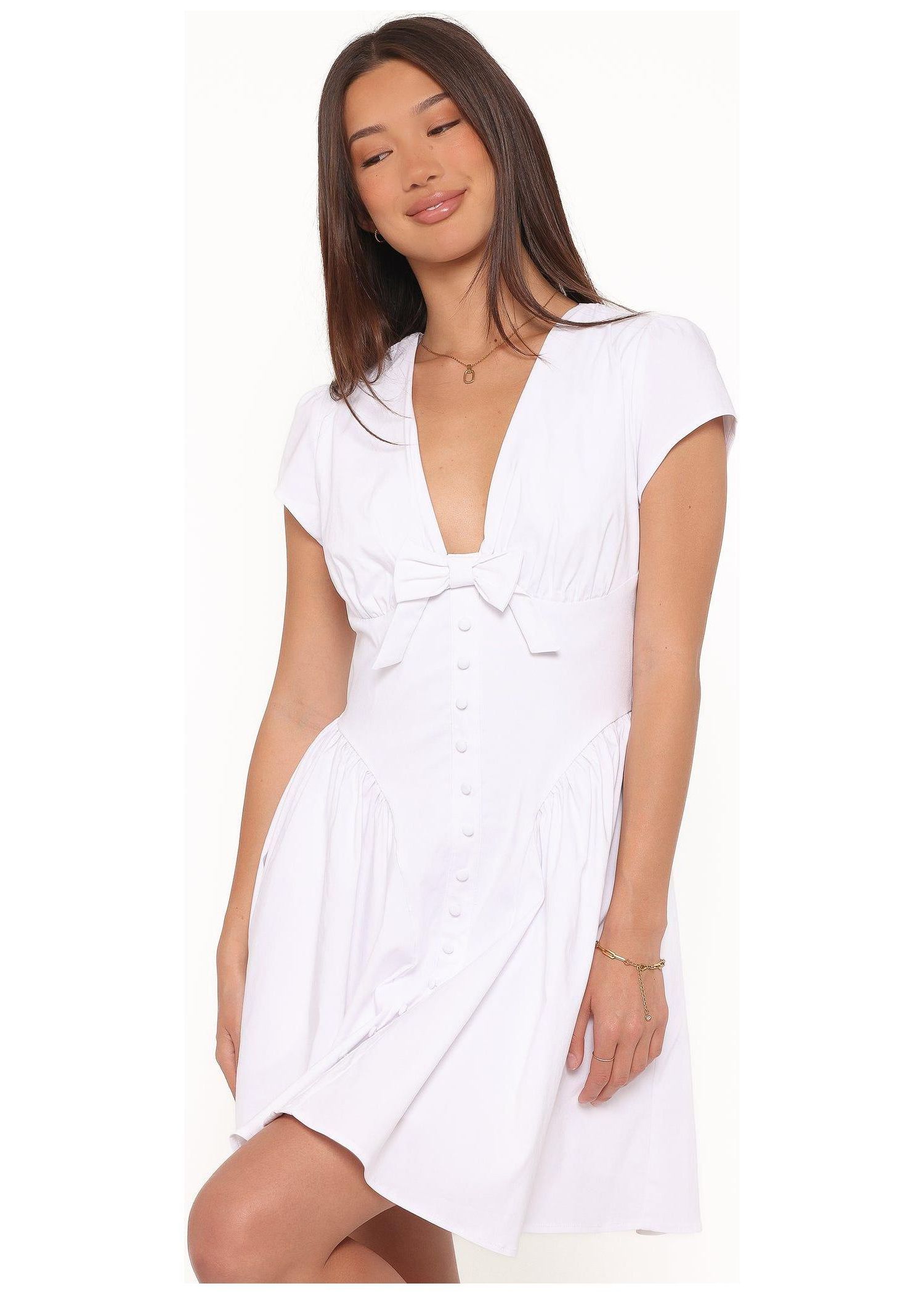Women's Lyssa Bow Front Mini Dress