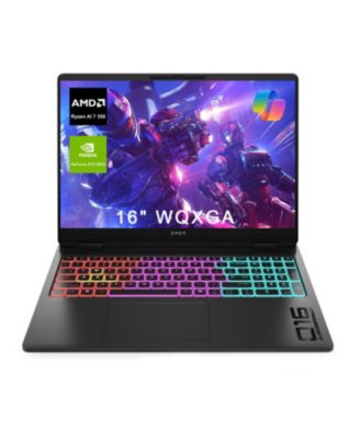 Omen MAX RTX 5070 Gaming Laptop, 16" WQXGA 240Hz, AMD Ryzen AI 7 350, 64GB DDR5 RAM, 4TB SSD, RGB Backlit KB, Wi-Fi 6, Windows 11 Home