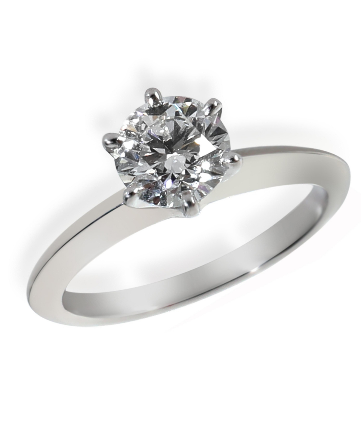 Pre-Owned Tiffany & Co ct Round Brilliant Diamond Engagement Ring