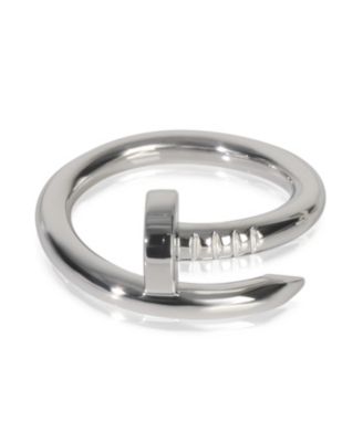 White Gold  Juste Un Clou Ring