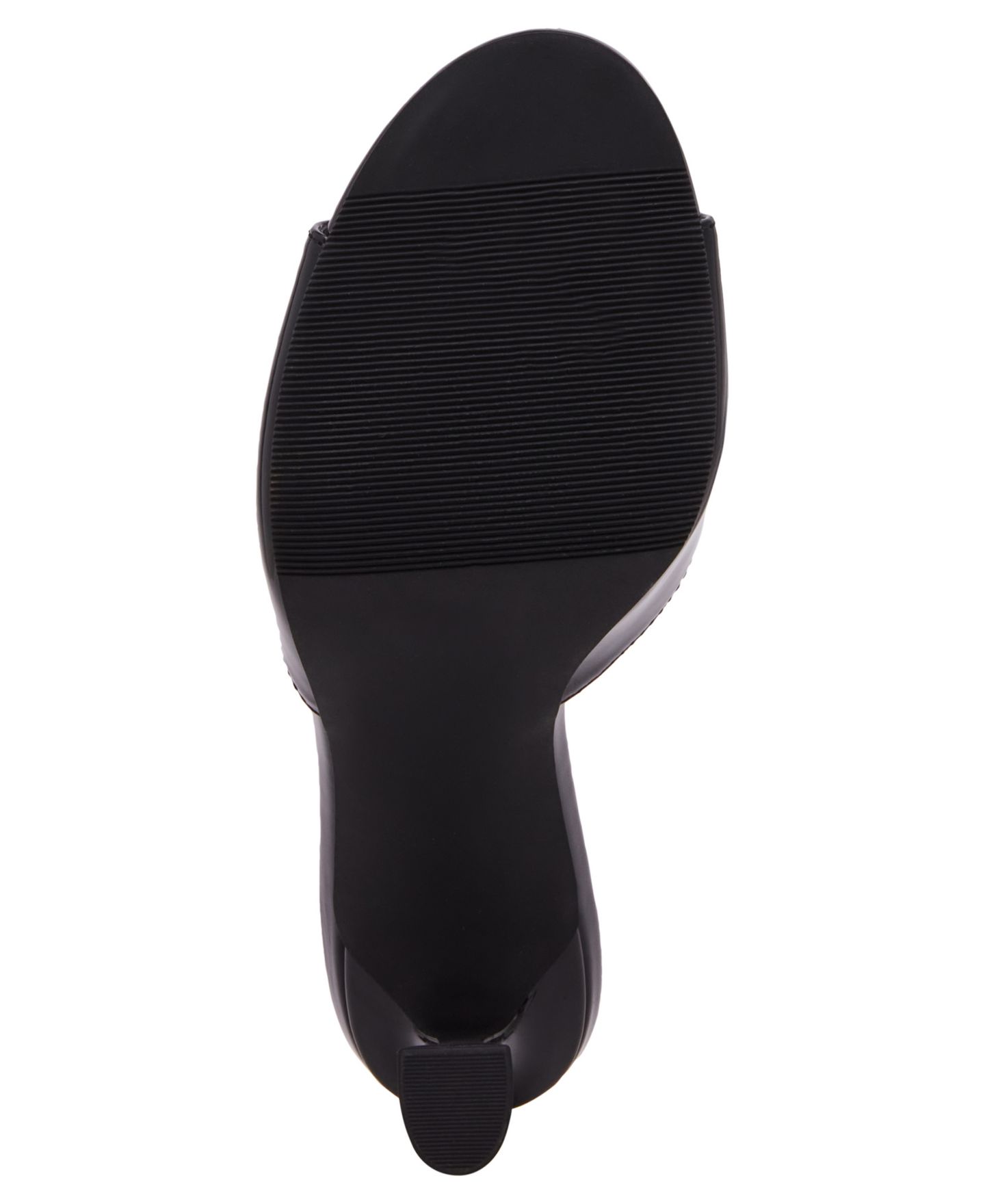 Женские сандалии Madden Girl Gibson High-Heel Slip-On, цвет: Чёрный лаковый — фото 5