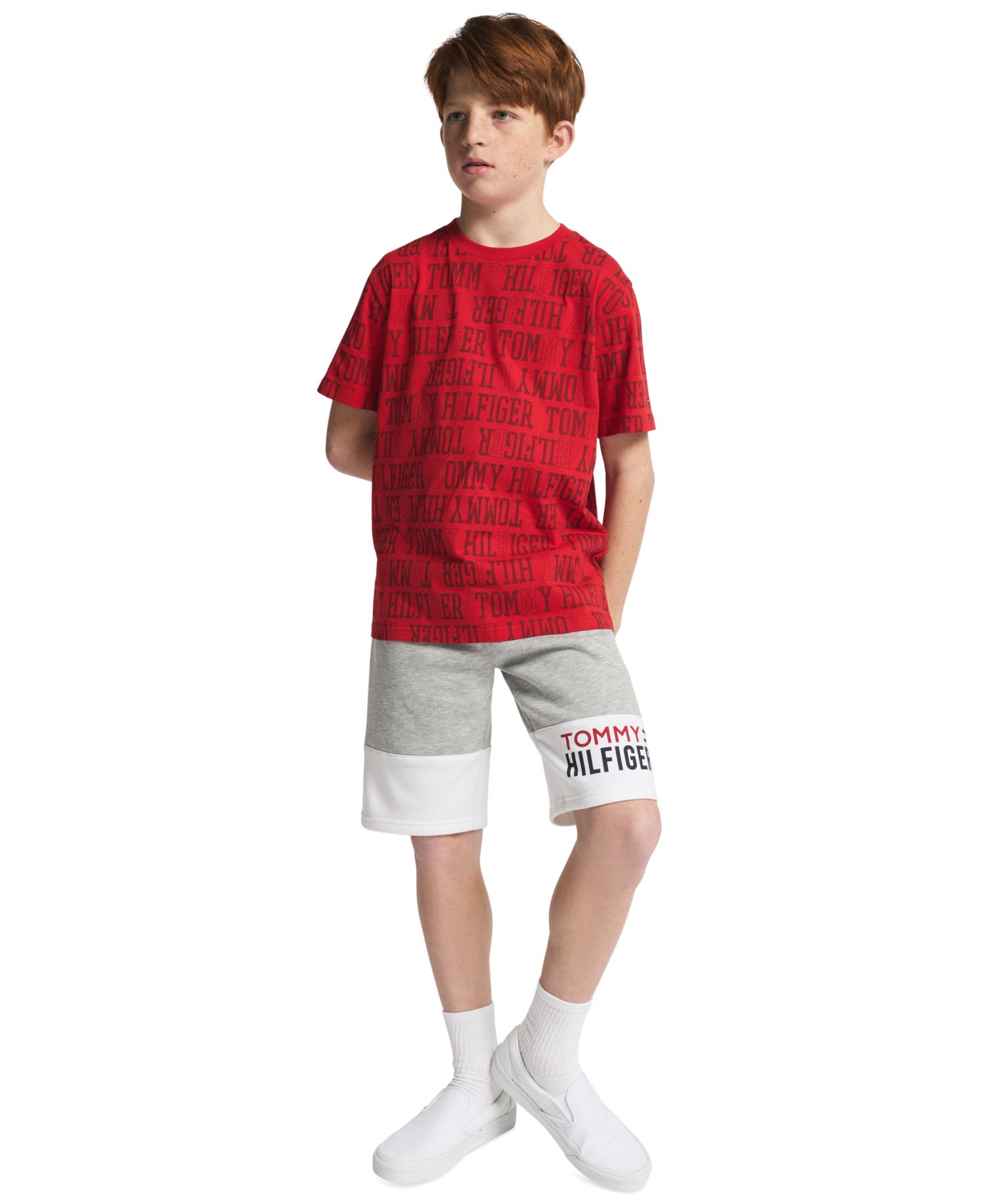Boys' 8-20 All Over Print Short-Sleeve T-Shirt