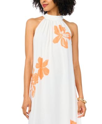 Women's Halter High-Neck Maxi Dress