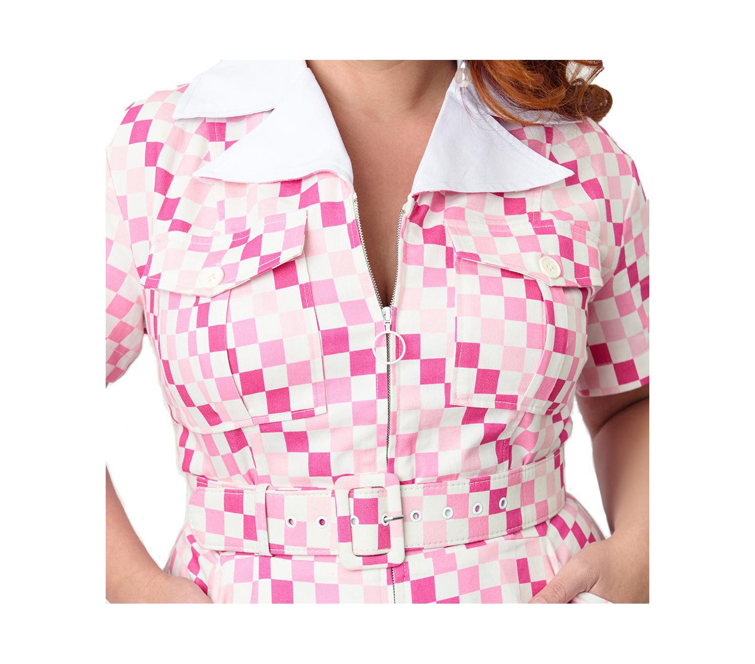 Plus Size Valentine Flare Jumpsuit